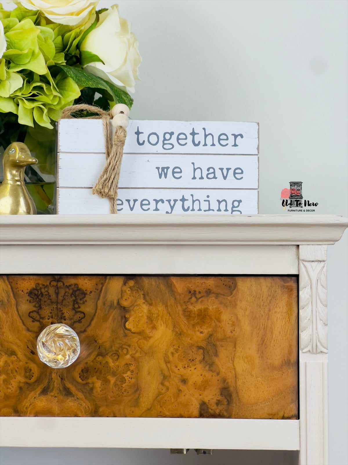 Storage Cabinet ; Old to New Furniture & Decor.