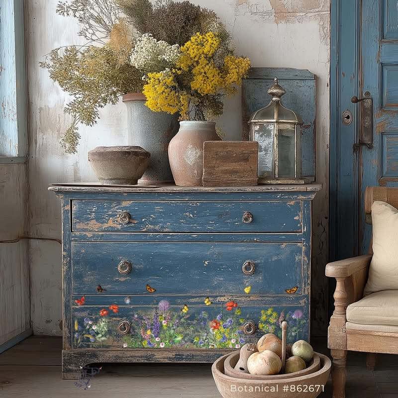 Hokus Pocus Petite Transfer - Botanical