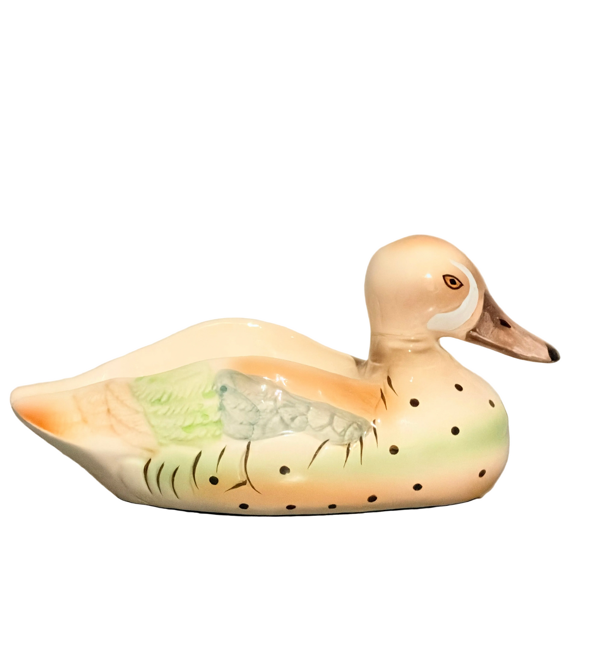 Vintage Ceramic Duck Figurine