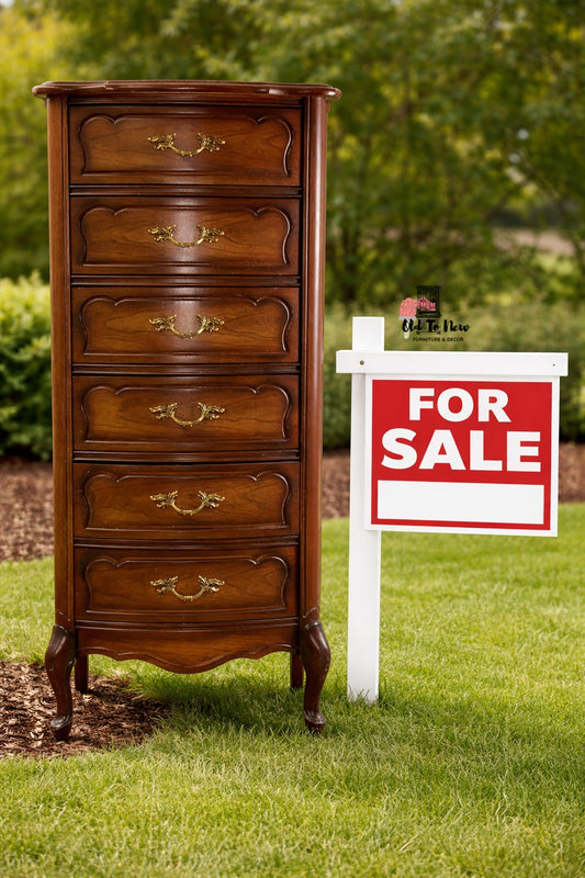 French Provincial Lingerie Dresser; Choose A Paint Color and Customize This Lingerie Chest.