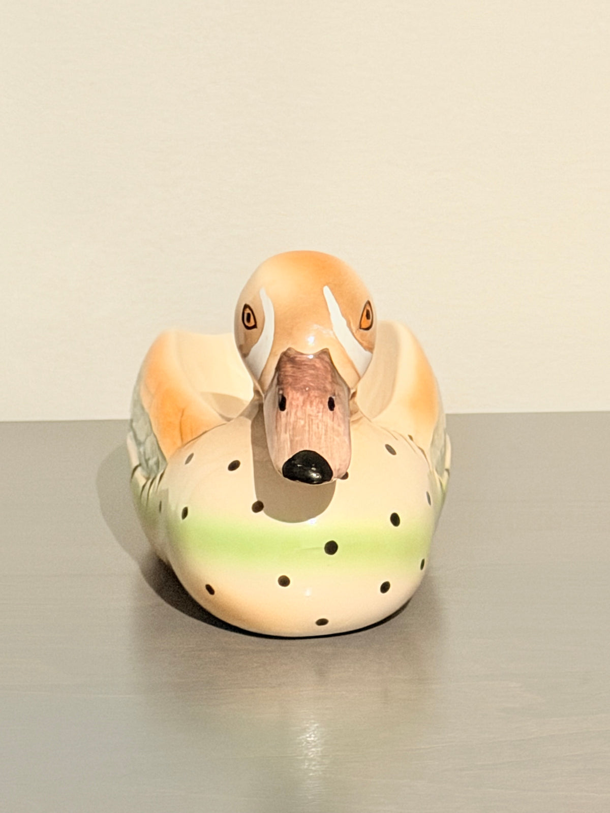 Vintage Ceramic Duck Figurine