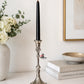 Vintage/antique silver-plated taper candlestick