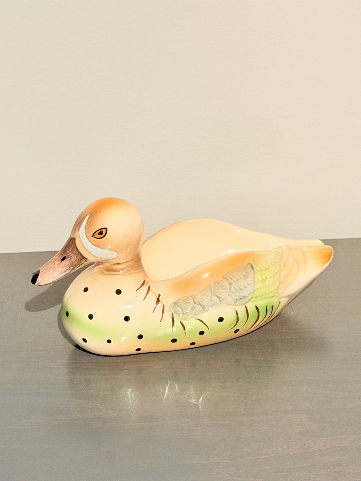 Vintage Ceramic Duck Figurine