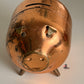 Vintage Coppercraft Guild Copper Piggy Bank