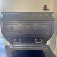 Carved and Detailed 2 Drawer Bombay Chest Painted Grey by Old to New Furniture & Decor
