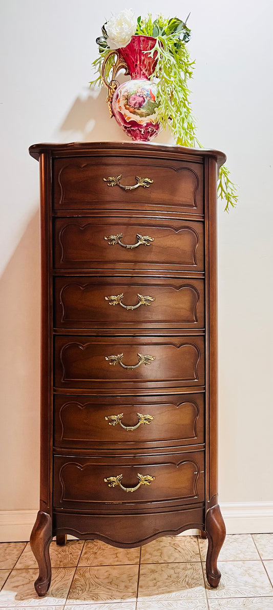 French Provincial Lingerie Dresser; Choose A Paint Color and Customize This Lingerie Chest.