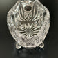 Elegant Vintage Crystal Footed Jewelry & Vanity Bowl