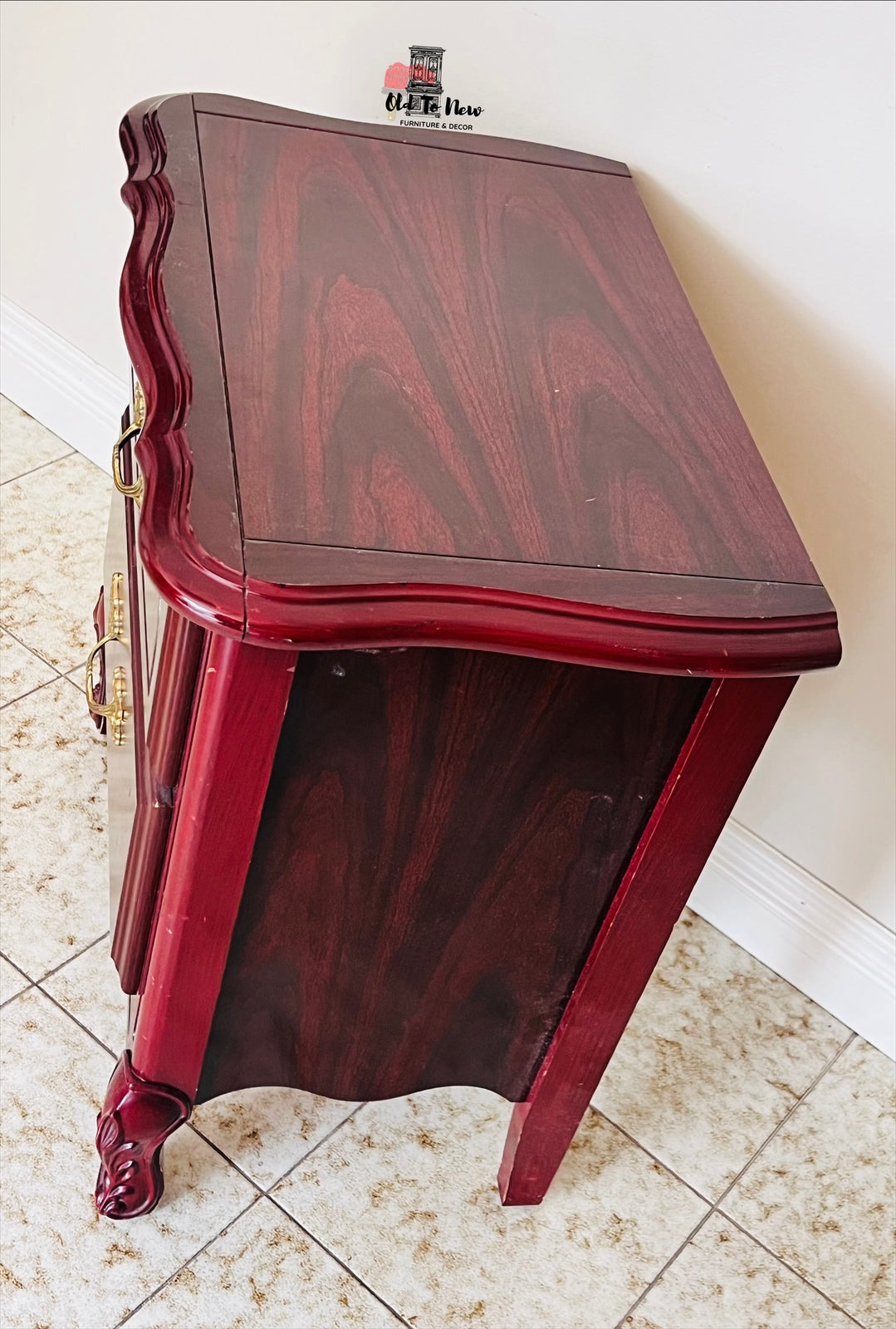 Unfinished French Provincial End Tables, Select Paint Color and Customize These Tables.