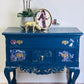 Refinished Sideboard with Hokus Pokus Miraculous Gardens Transfer
