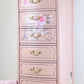 French Provincial Lingerie Dresser; Choose A Paint Color and Customize This Lingerie Chest.