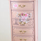 French Provincial Lingerie Dresser; Choose A Paint Color and Customize This Lingerie Chest.