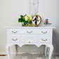 Entryway Sideboard Painted White