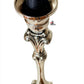 Vintage/antique silver-plated taper candlestick