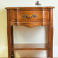 Unfinished French Provincial End Table Select A Paint Color and Customize This Table
