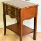 Unfinished French Provincial End Table Select A Paint Color and Customize This Table