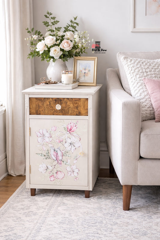 Beautiful Accent Cabinet with Storage Shelves & Drawer.