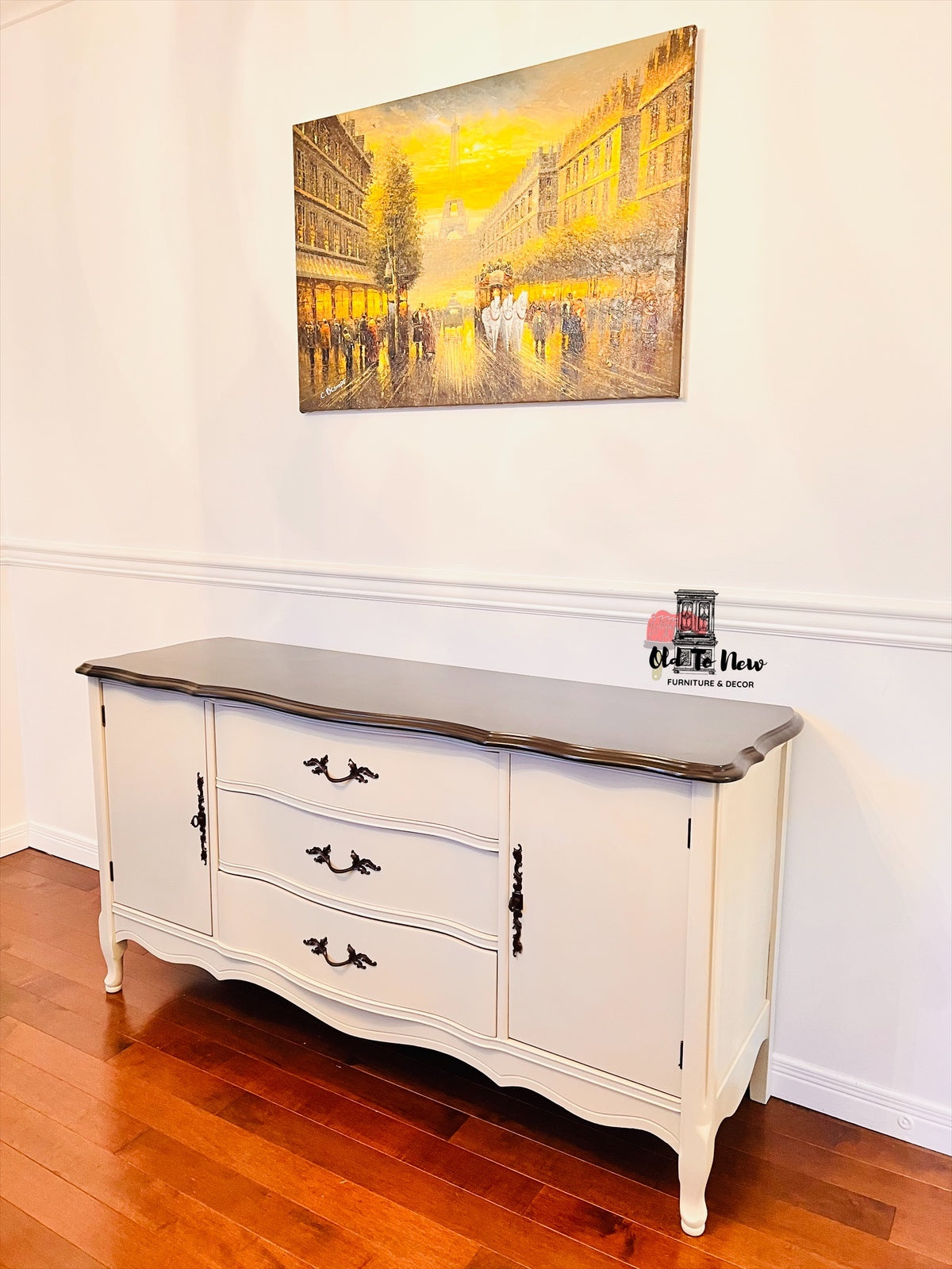 French Provincial Sideboard; Old to New Furniture & Decor