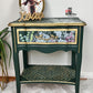 Green French Provincial End Table; Old to New Furniture & Decor