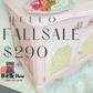 Pink End French Provincial End Table on sale  with sale price 