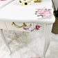 Antique white side tables elegant and uniquely beautiful painted a warm white color at oldtonewefurniture.ca