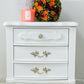 White French Provincial End Table 