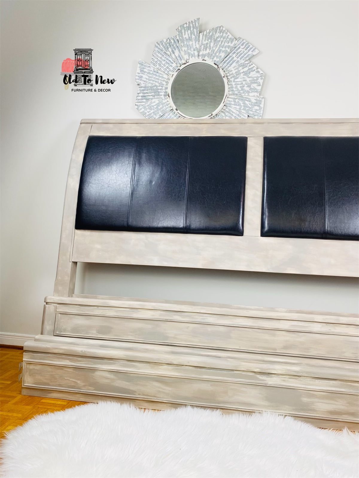 Gorgeous Refinished Modern Farmhouse Bedroom Set Painted With Annie Sloan Chalk Paint