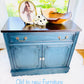 Gorgeous Antique Sideboard Chalk Painted Blue