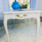 Deilcraft French Provincial End Table Painted White