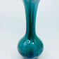 Blue Mountain Pottery Gorgeous Shades of Blue Glazed Bud Vase