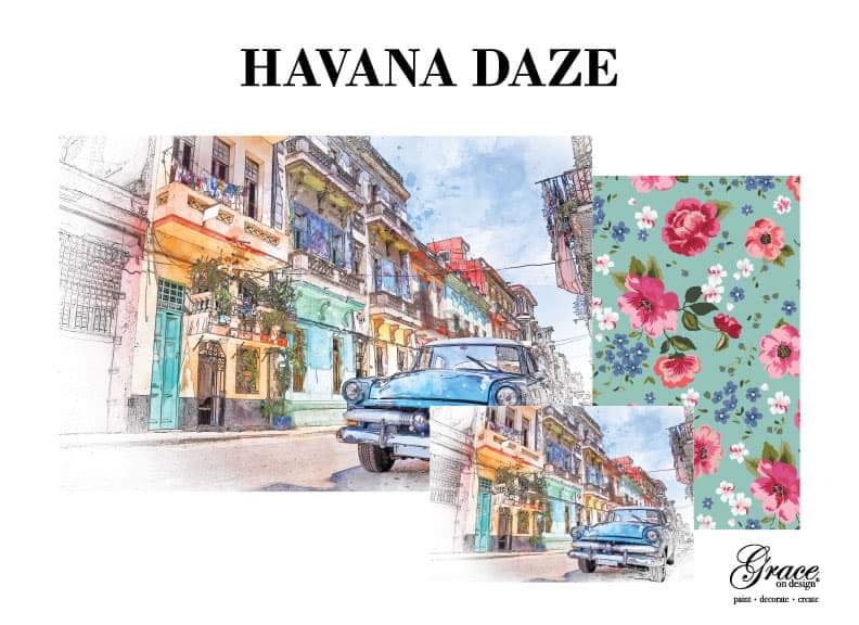Grace on Design - Havana Daze Decoupage Pack