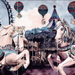 Hokus Pokus Transfer - Let’s Go To The Merry-Go-Round; horses carousels & air balloons.