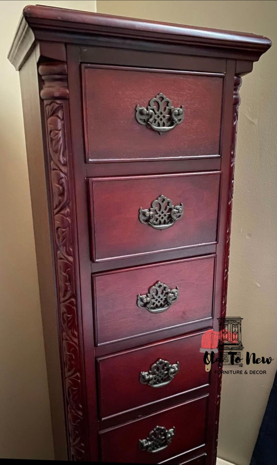 Sold; Exquisite Tall and Gorgeous Lingerie Dresser; Choose Paint Color and Customize This Lingerie Dresser