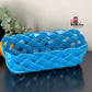 Primo'Gi ceramic woven bread basket, Made in Italy, Old to New Furniture & Decor