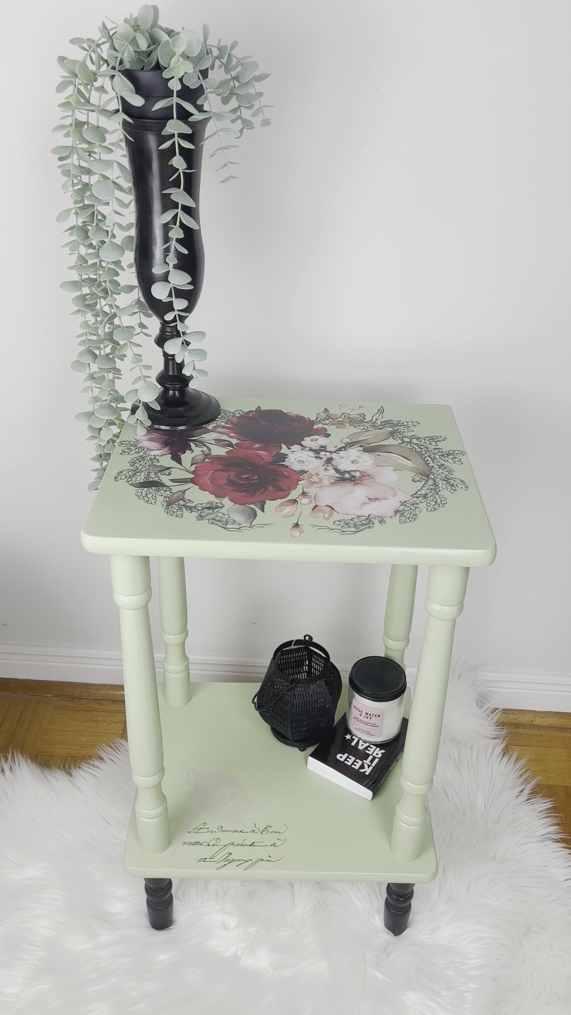 Unique Colourful side accent table, Old to New Furniture & Decor