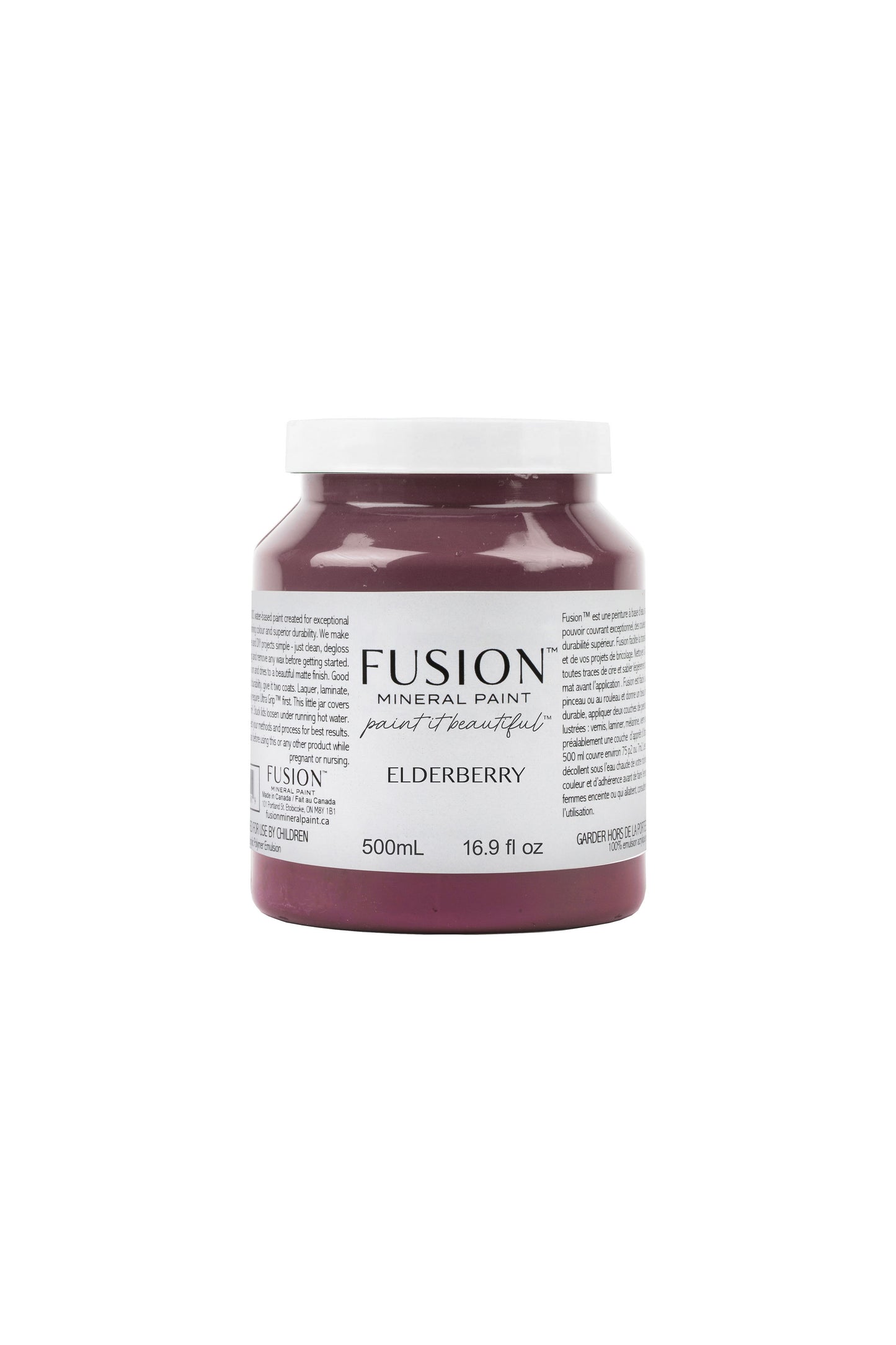 Elderberry Fusion Mineral Paint | 500ml Pint Size