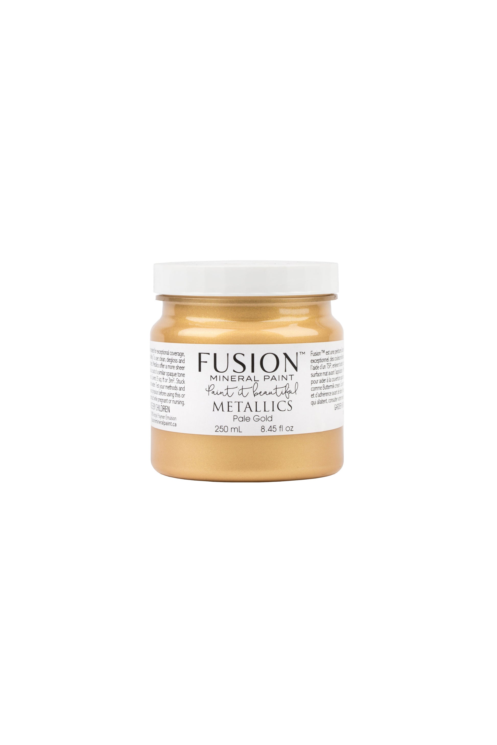 Fusion Metallics, Pale Gold  - 250 ml, Old to New Furniture