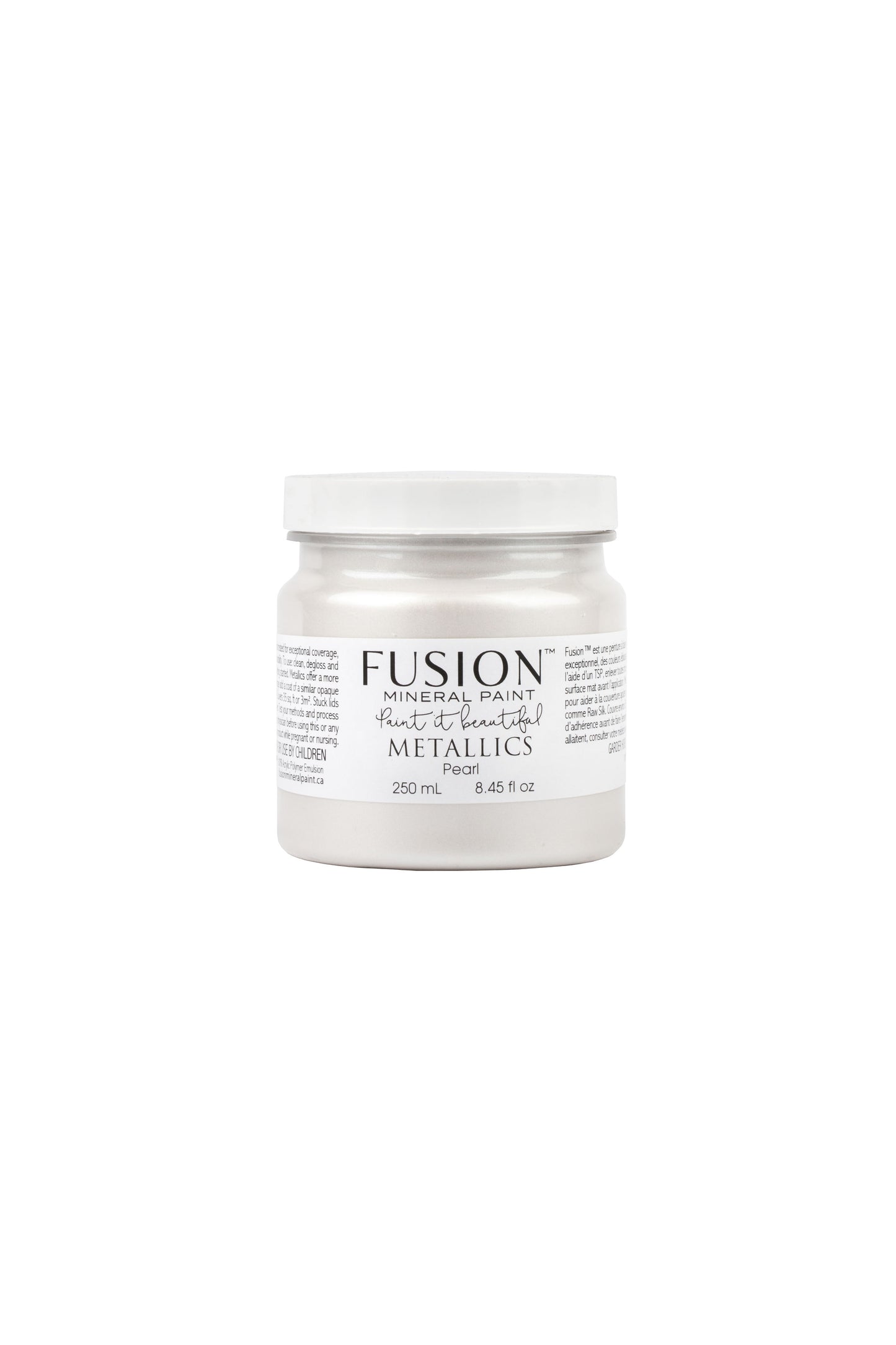 Fusion Metallics, Pearl - 250 ml, Old to New Furniture