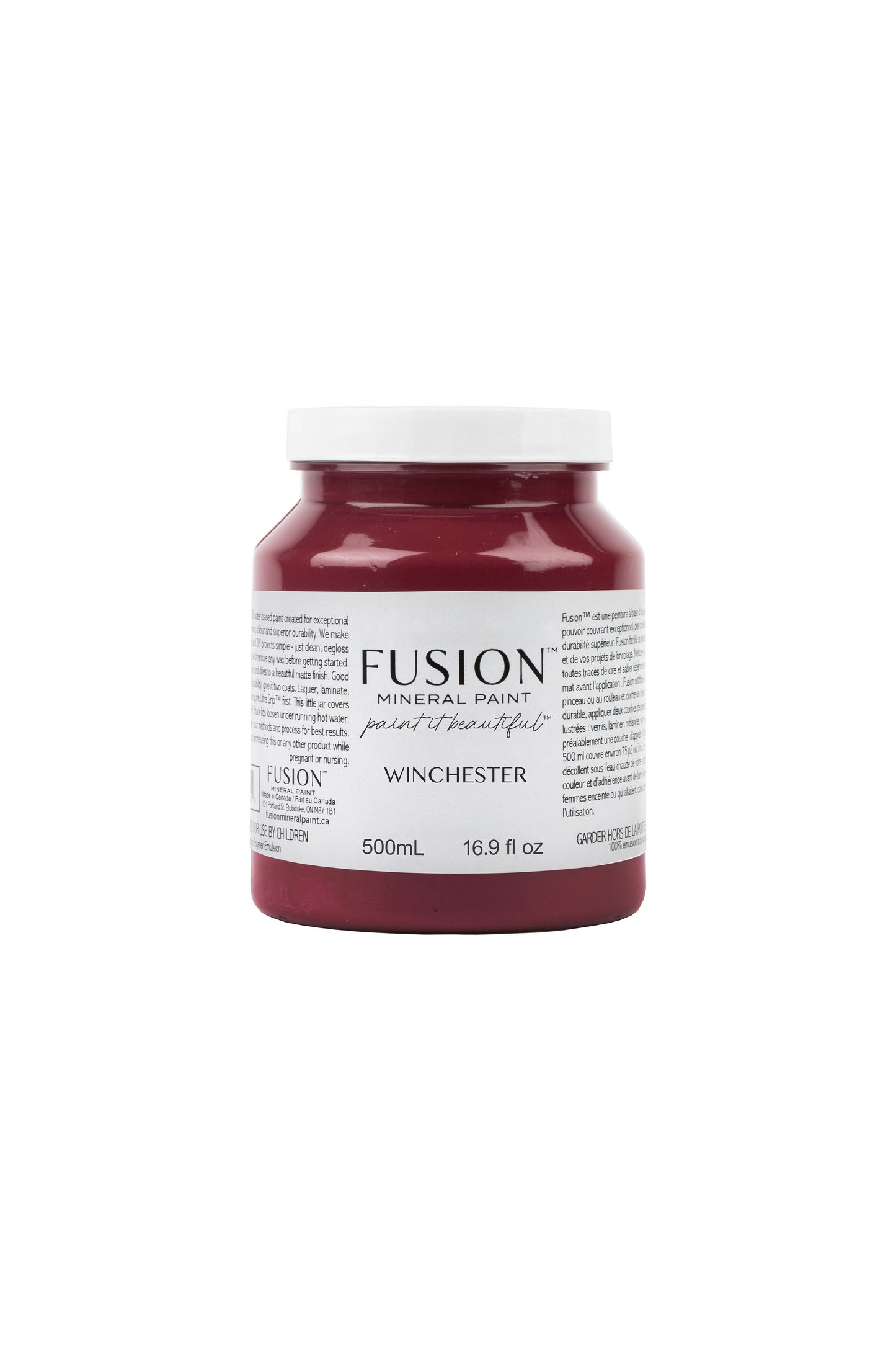 Winchester Fusion Mineral Paint | 500ml Pint Size