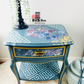 Blue French Provincial End Table , Toronto