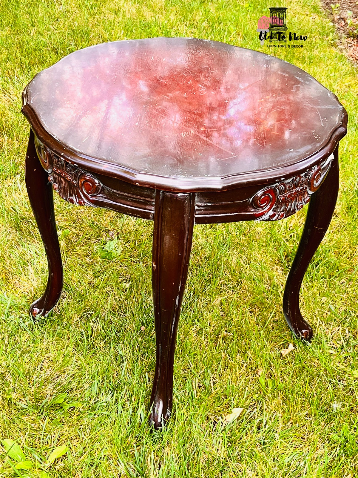 End Table French Provincial Style; Old to New  Furniture & Decor