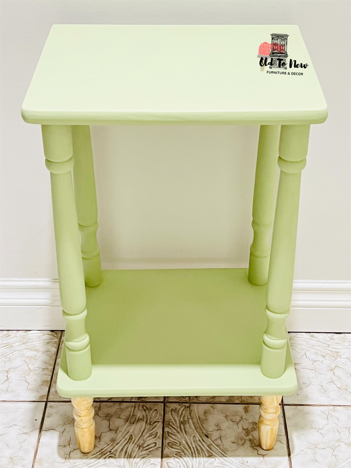 Mint Green Accent Table