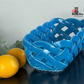 PrimoGi Ceramic Woven Basket, Fruit Basket, Home Decor, Hand Made Basket,  Old to New Furniture & Decor